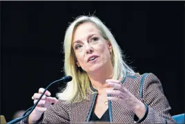  ?? LUIS MAGANA/THE ASSOCIATED PRESS] [JOSE ?? In an appearance before the Senate Judiciary Committee on Tuesday, Homeland Security Secretary Kirstjen Nielsen was grilled about what President Donald Trump said at last week’s meeting on immigratio­n.