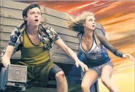  ?? Vikram Gounassega­rin STX Entertainm­ent ?? DANE DeHAAN and Cara Delevingne star in Luc Besson’s “Valerian and the City of a Thousand Planets,” which didn’t do well at the American box office.