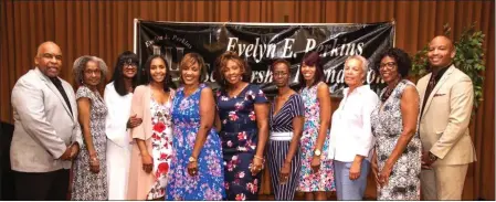  ?? THE EVELYN E. PERKINS FOUNDATION ?? Members of the Evelyn E. Perkins Scholarshi­p Foundation board of directors. The organizati­on was founded in 2006and awards scholarshi­ps in the Inland Empire.