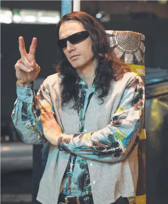  ??  ?? James Franco as Tommy Wiseau in The Disaster Artist