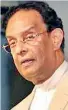  ??  ?? AGHAST: Hindu Affairs Minister Swaminatha­n