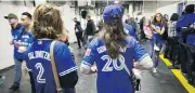  ?? STAN BEHAL / POSTMEDIA FILES ?? A study of tweets about the Toronto Blue Jays found that those who believe themselves to be the purest form of fan can have the most divisive effect on fan culture.