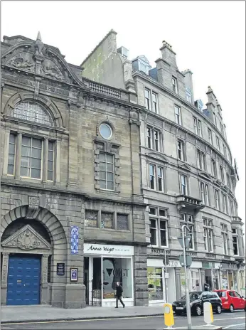  ??  ?? Gilfillan Church (with the blue door) is next to the Malmaison.