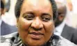  ??  ?? Labour Minister Mildred Oliphant.