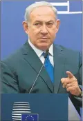  ?? AP ?? PRIMER MINISTRO. Netanyahu enfrenta varias denuncias.