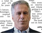  ??  ?? Jeffrey Epstein committed suicide