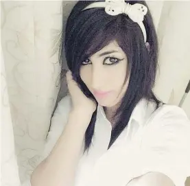  ?? QANDEEL BALOCH FAMILY / THE ASSOCIATED PRESS ?? Social media star Qandeel Baloch was killed by her brother.