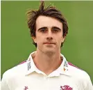  ??  ?? Ben Green top-scored for Somerset