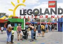  ?? BILL WECHTER FOR THE U-T ?? A new space-themed area at Legoland would require the relocation or removal of some current attraction­s.