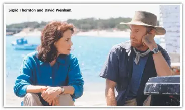  ??  ?? Sigrid Thornton and David Wenham.