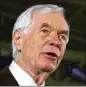  ?? ROGELIO V. SOLIS / AP 2014 ?? U.S. Sen. Thad Cochran, R-Miss., is away from the Senate tending to health problems. At 79, Cochran is part of a large Senate senior citizen contingent.