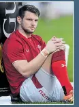  ??  ?? BIGGAR: Tweaked knee