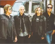  ?? Contribute­d photo ?? The Stone Temple Pilots, pictured above, are teaming up with Bush and The Cult to create a tri-headline event at the Foxwoods Resort Casino on Saturday Aug. 4.