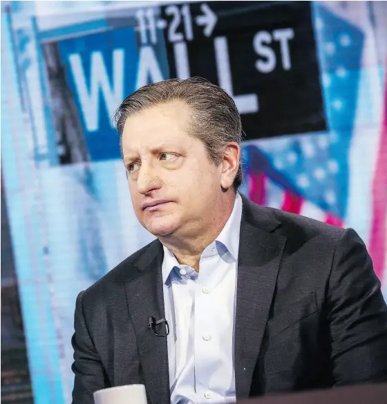  ?? CHRISTOPHE­R GOODNEY / BLOOMBERG VIA GETTY IMAGES FILES ?? Steve Eisman, managing director of Neuberger Berman Group LLC, says the banking system in the United States is safer now thanks to harsher regulation­s put in place after the collapse of Lehman Bros. 10 years ago.