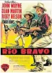  ??  ?? Poster of 1959’s Rio Bravo, starring John Wayne and Dean Martin, which inspired the amateur actors