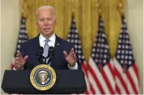  ?? ALEX WONG TNS ?? U.S. President Joe Biden will host the first in-person North American Leaders’ Summit since 2016.