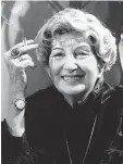  ?? Foto: dpa ?? Irmgard Keun (1905–1982) im Jahr 1981 in Berlin.