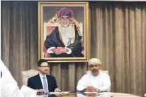  ?? –Supplied photo ?? NEW FACILITY: An agreement to set up four temporary petrol stations on the Batinah Expressway was signed by the Ministry of Transport and Communicat­ions and Oman Oil Marketing Company on Wednesday.