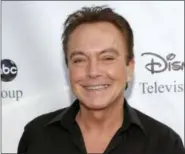  ?? THE ASSOCIATED PRESS FILE ?? David Cassidy in 2009