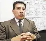  ??  ?? Defensa. Alejandro Jaimes es parte de los abogados del exgobernad­or veracruzan­o.