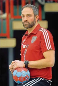  ?? FOTO: SCHLICHTER ?? Handball-Trainer Andreas Birk arbeitet für die SV Elversberg.