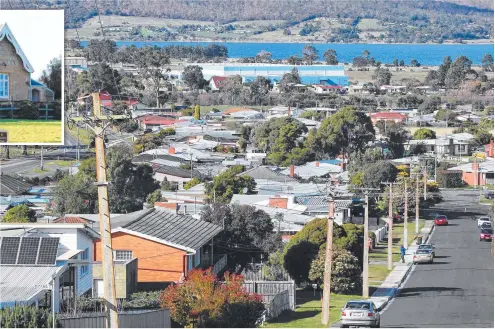  ??  ?? Rokeby has been Hobart’s best performing property market with its 33 per cent jump in median value.
Picture: Supplied