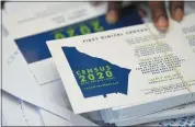  ?? THE ASSOCIATED PRESS ?? The U.S. Census Bureau says a test for the 2020census shows having a question about citizenshi­p didn’t have much of an impact on response rates for the general population, though responses by Hispanics were down.