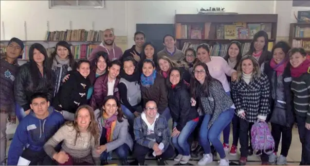  ?? INTEGRAR ?? EQUIPO. Las personas que forman la Fundación Integrar realizan cursos juntos a otras organizaci­ones como Lider.ar, para brindar un mejor acompañami­ento educativo.