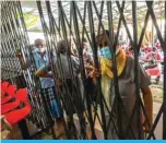  ?? — AFP ?? COLOMBO: Patients wait for the treatment at a government hospital in Colombo on March 15, 2023. Bankrupt Sri Lanka’s hospitals were crippled and transport disrupted on March 15 as trade unions protested against the doubling of taxes to qualify for a crucial IMF bailout.