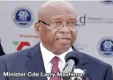  ?? ?? Minister Cde Larry Mavhima