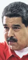  ?? AP ?? Venezuela’s President Nicolás Maduro.