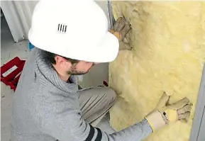  ??  ?? Insulation is an essential investment for any homeowner.