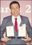  ??  ?? CBCC director Michael Chong represente­d the group at the Triple A Awards held last Jan. 17 in Hong Kong.