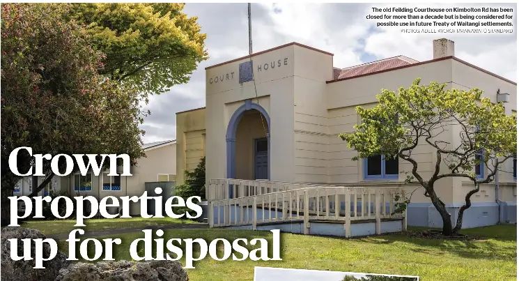 Crown properties up for disposal - PressReader
