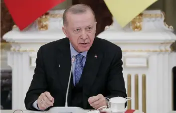  ?? DR ?? Erdogan quer discutir com homólogos sueco e finlandês para a adesão dos dois países à Nato