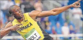  ?? AP ?? Usain Bolt is looking to sign off in a blaze of glory at the London world championsh­ips.