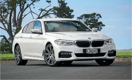  ??  ?? Elegant, but it’s unlikely the new 5-series will wow you with its styling innovation.
