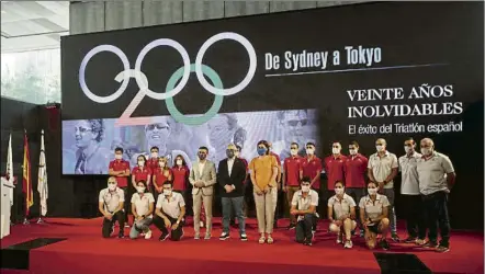  ?? FOTO: EFE ?? El acto tuvo lugar ayer en la sede del Comité Olímpico Español (COE)