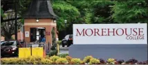  ?? ASSOCIATED PRESS 2019 ?? Morehouse grad and Google employee Ernest Holmes said his alma mater needs more resources and has struggled to retain through graduation all the students who declare as a computer science major during their freshman year.