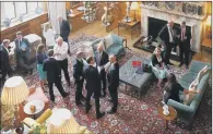  ?? PICTURE: PA WIRE. ?? DEAL DEBATE: Members of the cabinet gathered at Chequers in July, where they agreed to back the PM’s Brexit plans.