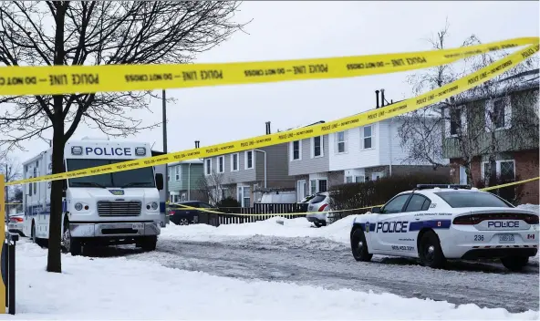  ?? ANDREW RYAN/THE CANADIAN PRESS FILES ?? The home where Riya Rajkumar, 11, was found dead in Brampton, Ont. Some people complained when an Amber Alert about the girl was issued.