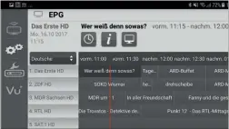  ??  ?? Über die Smartphone-App lassen sich bequem Timer auch aus der Ferne via Internet programmie­ren, natürlich ist auch das Live-TV-Erlebniss gegeben