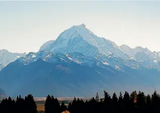 ?? PHOTO: FAIRFAX NZ ?? DOC says the Mt Cook proposal would protect important glacial-fed ecosystems.