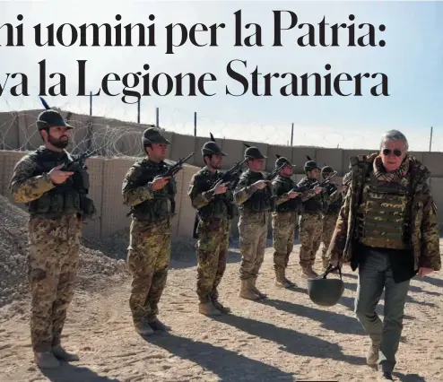  ?? FOTO ANSA/LAPRESSE ?? All’armi Guido Crosetto ragiona su come rinforzare l’esercito
