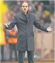  ?? FOTO: DPA ?? Was nun? Dortmunds Trainer Thomas Tuchel in Monaco