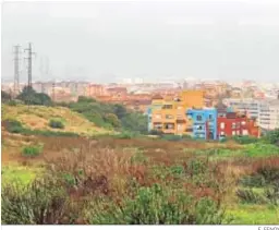  ?? E. FENOY ?? Vistas de la ciudad desde Pajarete.