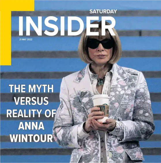 What's behind Anna Wintour's Chanel sunglasses? We may never know