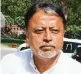  ??  ?? Mukul Roy