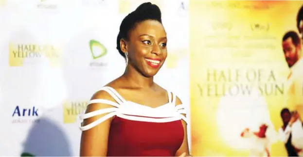  ??  ?? Chimamanda Ngozi Adichie