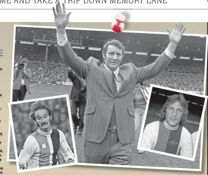  ?? ?? Malcolm Allison greets the Palace fans, and Iain Phillip (left) and Jim Cannon gave him a winning start